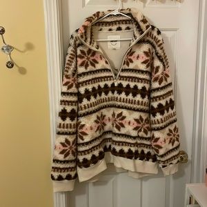NWOT Aerie zip-up sweatshirt